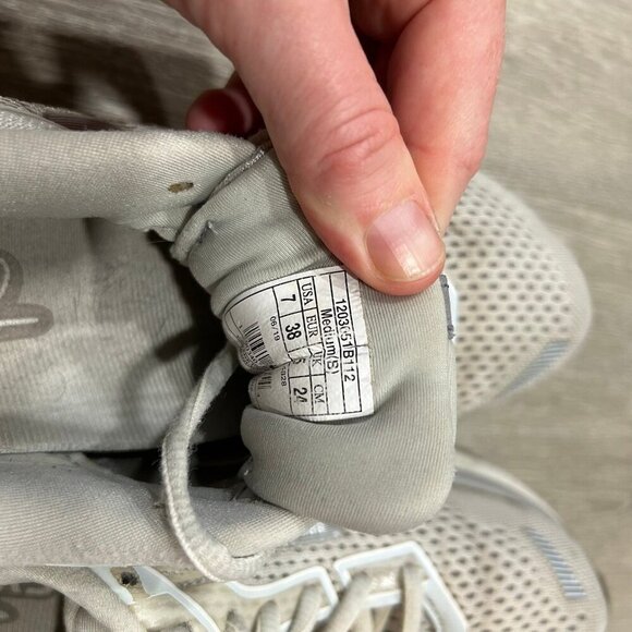 Brooks Women’s Ghost 12 Light Gray Running Shoes Size 7 - Picture 7 of 7